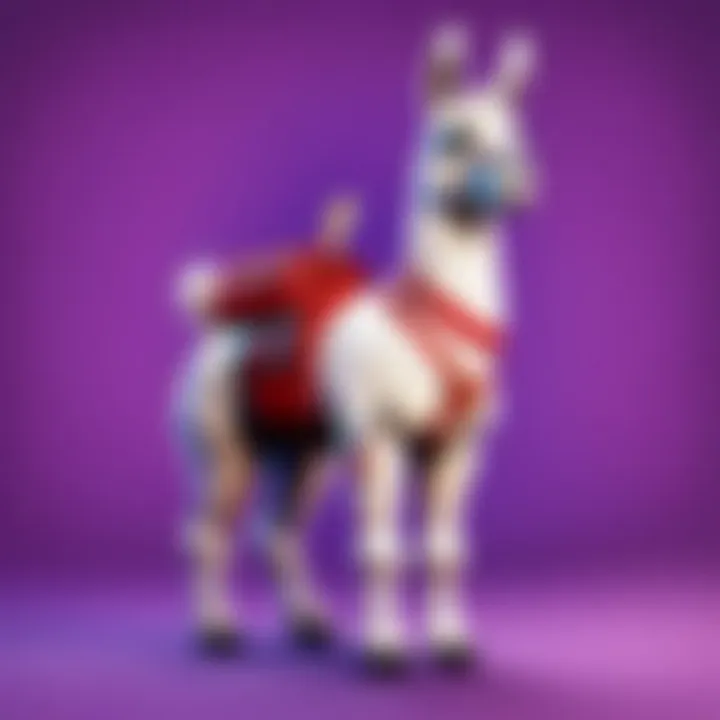 Fortnite Llama Stuffed Animal Symbolism