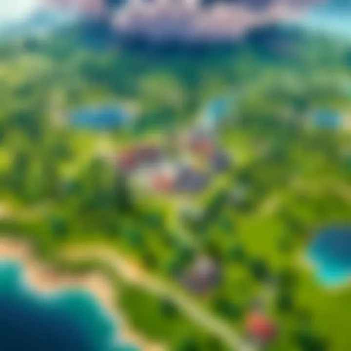 Fortnite Map Exploration