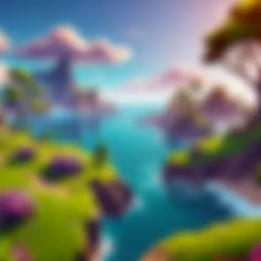 Mysterious Fortnite Island Landscape