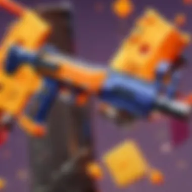 Fortnite and Nerf Collaboration Logo