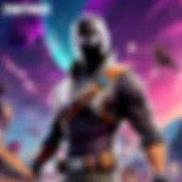 Vibrant Fortnite on Disk Packaging
