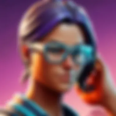 Fortnite gaming glasses reducing eye strain and fatigue