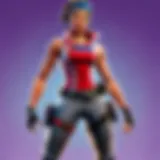 A colorful display of various Fortnite skins showcasing their unique designs and themes.