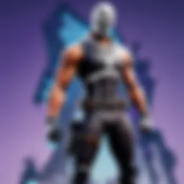 Custom Fortnite skin creation process on computer screen