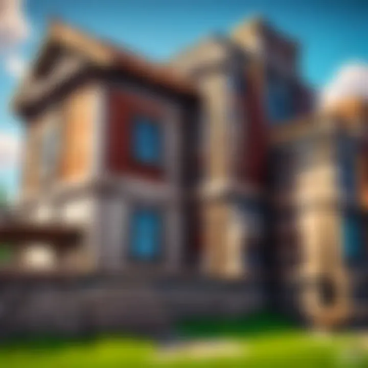 An array of materials used for building structures in Fortnite, highlighting their unique properties.