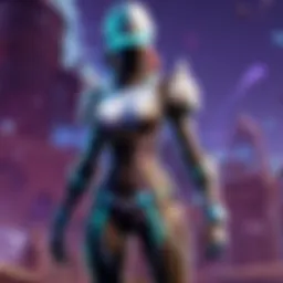 Ethereal Visualization of Fortnite Strategy