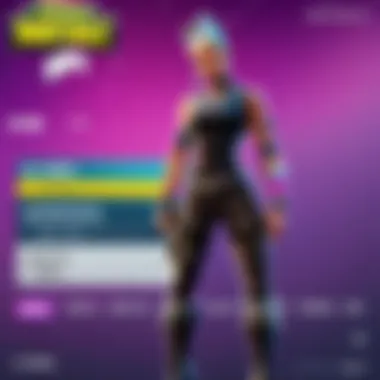 A digital representation of a Fortnite tournament interface showcasing registration options.