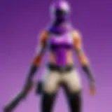 Fortnite Battle Royale Character with Twitch Prime Skin