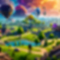 Virtual Battle Royale Landscape
