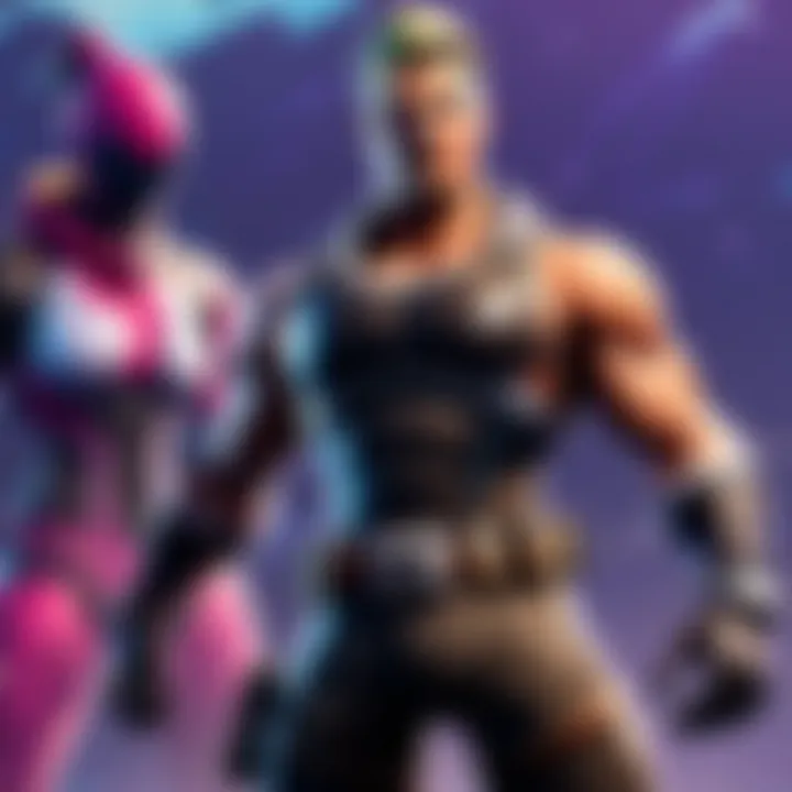 Concept art illustrating the narrative impact of the Zero Point on Fortnite characters