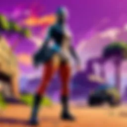 Illustration showcasing various Fortnite codes