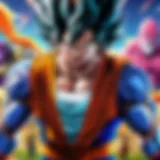 Majestic Dragon Ball Super Poster