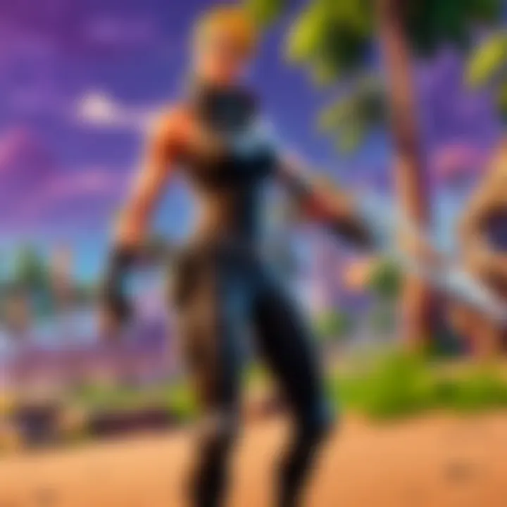Browser-based Fortnite gameplay screenshot.