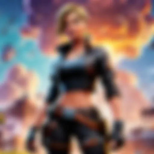 Cloud gaming interface displaying Fortnite gameplay.