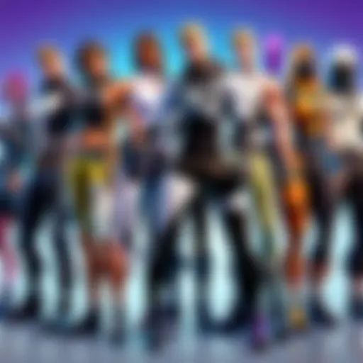 A screenshot of the Fortnite friends list interface