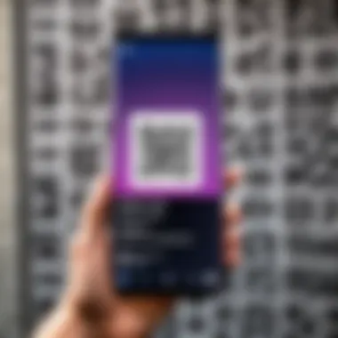 Innovative QR code scanning technology on Samsung Galaxy S9