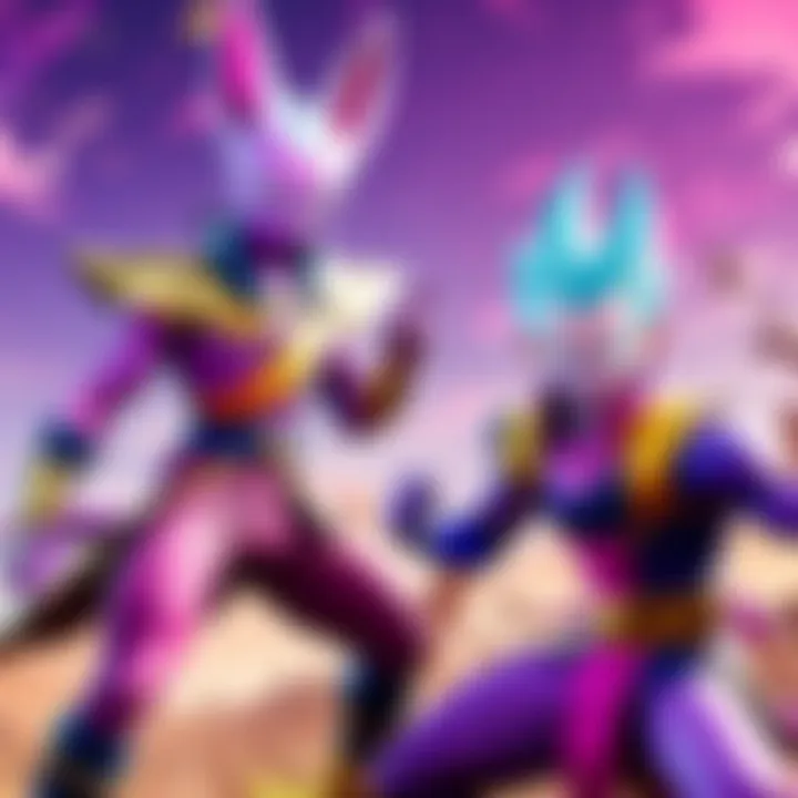 Intense Fight Scene Featuring Beerus and Whis