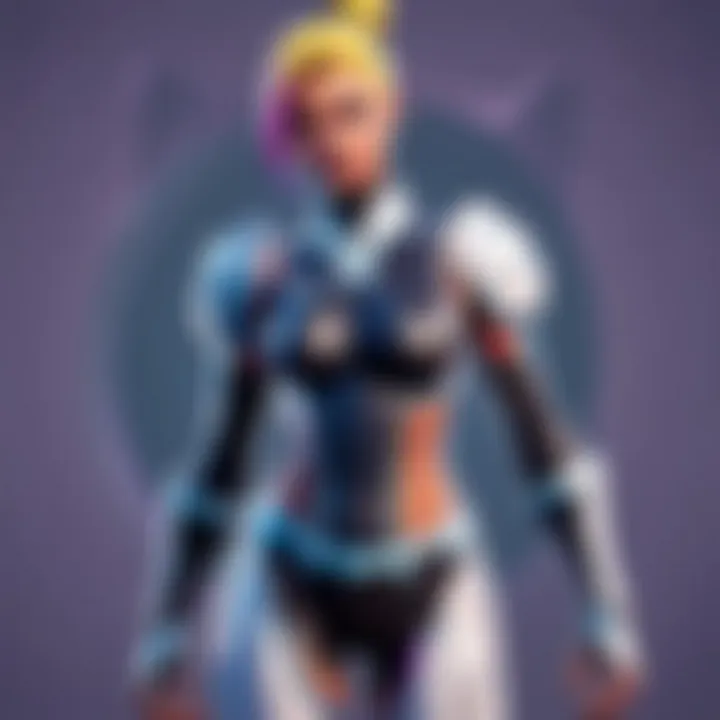 Intricate details of exclusive Fortnite skins