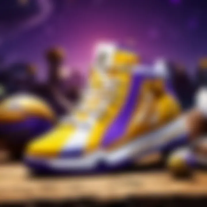 LA Lakers Sneakers Evolution Timeline