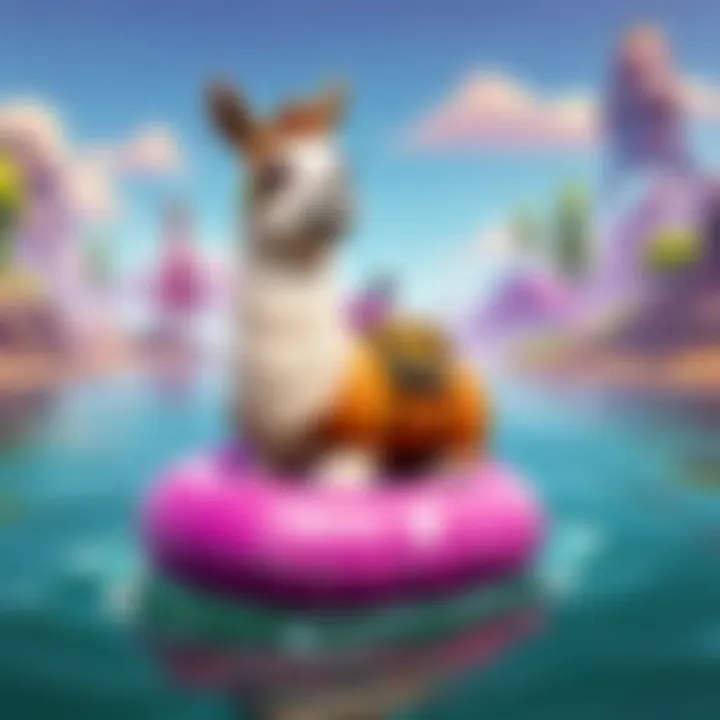 Enhancing Gameplay with Llama Floatie