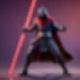 Maul Lightsaber in Action