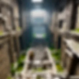Maze Runner Game Abstract Concept Art