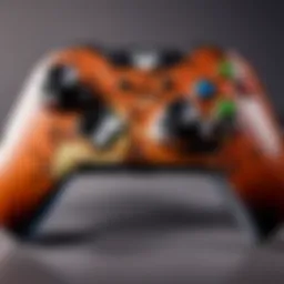 Custom Xbox One controller with enhanced features for gaming