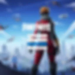 Fortnite login screen showcasing user interface