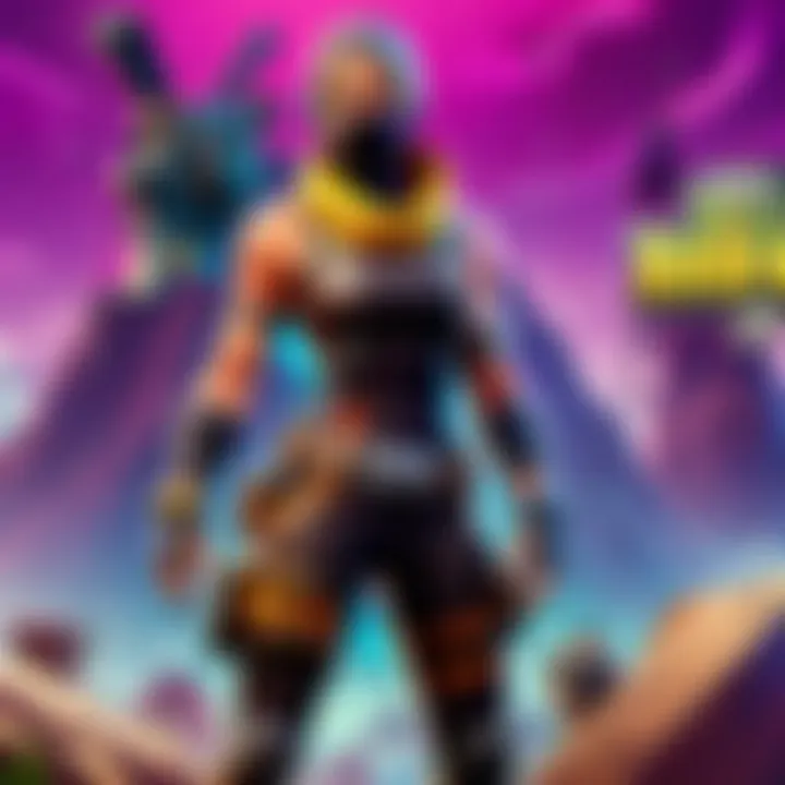 Fortnite login screen on PC