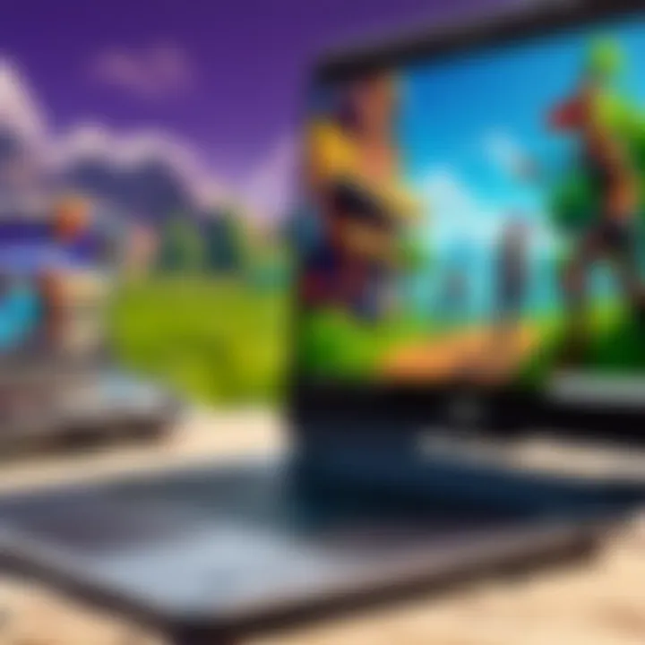 Overcoming Fortnite challenges on HP Chromebook