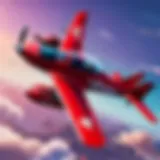 Mysterious Crimson Aircraft in Fortnite