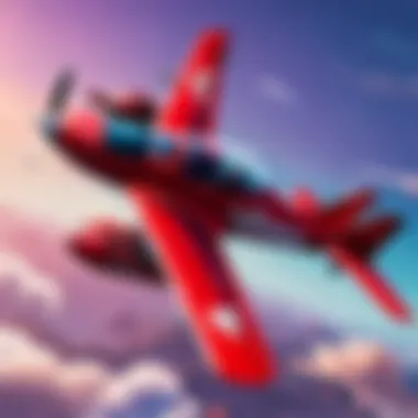 Mysterious Crimson Aircraft in Fortnite