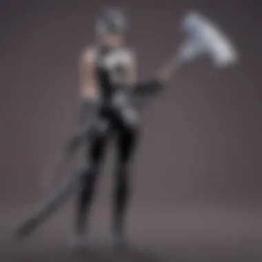 Sleek Catwoman Pickaxe