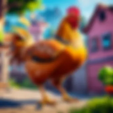 Tactical Maneuvers and Countermoves in Chicken Royale