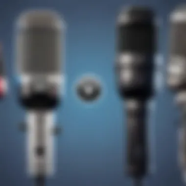 Comparison of different microphone types