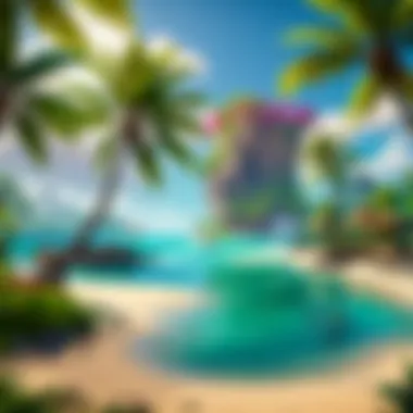 Tropical Oasis in Paradise Island Game