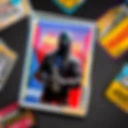 Fortnite V-Bucks card display at Walmart