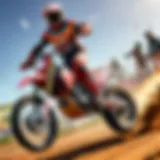 Thrilling Motocross Race