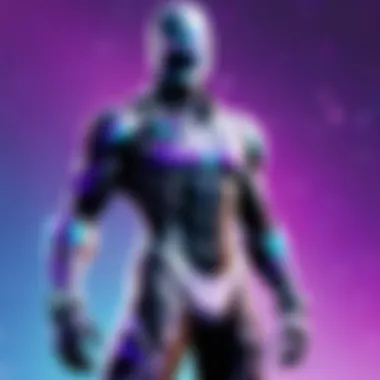 Fortnite Character with Cosmic Skin