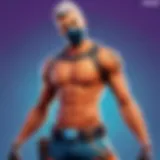 Fortnite character with rare OG skin standing triumphantly