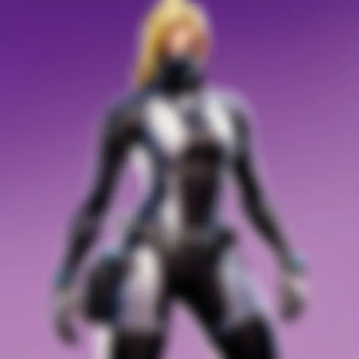 Fortnite character customizing with free skin