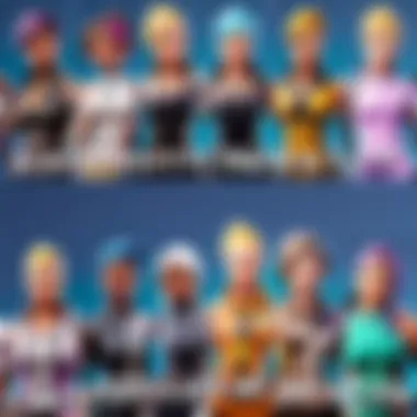 Fortnite characters representing different personalities