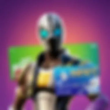 Fortnite V Bucks Gift Card Display