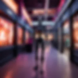 Ethereal Glow in Dark Zombie Mall Game